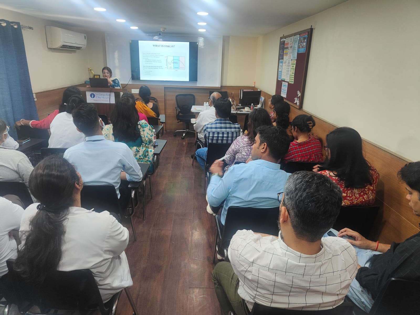 A Presentation on Stress and Mental health by Dr. Arti Anand (Psychiatry & Clinical Psychology) on 05th March 2026