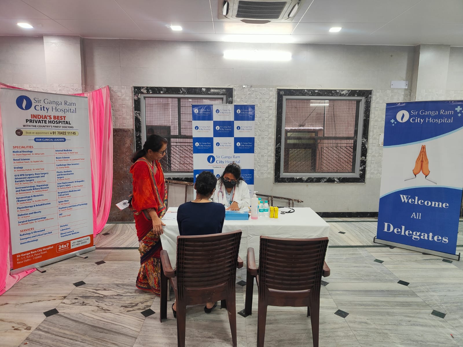 2nd Cervical Cancer Vaccination Camp with Maheshwari Mandal (Delhi) Arogya Nidhi, Krishna Nagar on 01st March 2026